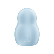 Вакуумний стимулятор з вібрацією – Satisfyer Pro To Go 1 Blue – 12 режимів вібрації + 11 варіантів вакуумної
