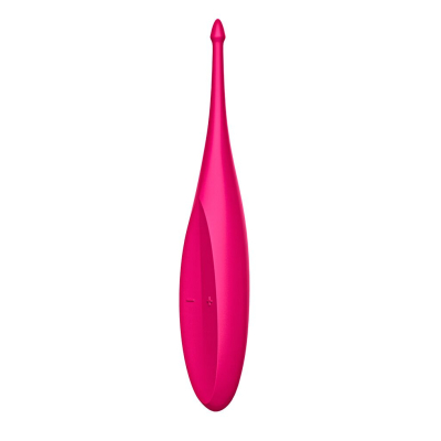 Вібратор для клітора – Satisfyer Twirling Fun Magenta – 5 рівнів інтенсивності, 7 ритмічних малюнків, водозахист