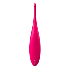 Вібратор для клітора – Satisfyer Twirling Fun Magenta – 5 рівнів інтенсивності, 7 ритмічних малюнків, водозахист