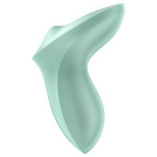 Вібратор для клітора з перлинною стимуляцією – Satisfyer Exciterrr Mint – 10 вібро режимів + 13 рухів перлини