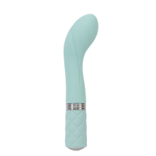 Вібратор для точки G – Pillow Talk Sassy Teal з кристалом Swarovski, у розкішній подарунковій упаковці