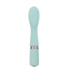 Вібратор для точки G – Pillow Talk Sassy Teal з кристалом Swarovski, у розкішній подарунковій упаковці