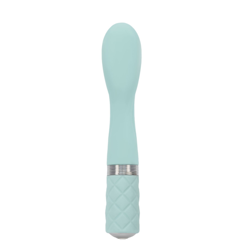 Вібратор для точки G – Pillow Talk Sassy Teal з кристалом Swarovski, у розкішній подарунковій упаковці