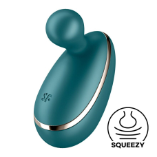 Вібратор для зовнішньої стимуляції – Satisfyer Spot On 1 Green – гнучкий відросток, 12 віброрежимів