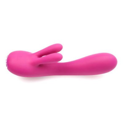Вібратор-кролик Je Joue Fifi Fuchsia – 5 рівнів вібрації, 9 режимів пульсації, одночасна стимуляція точки G та клітора