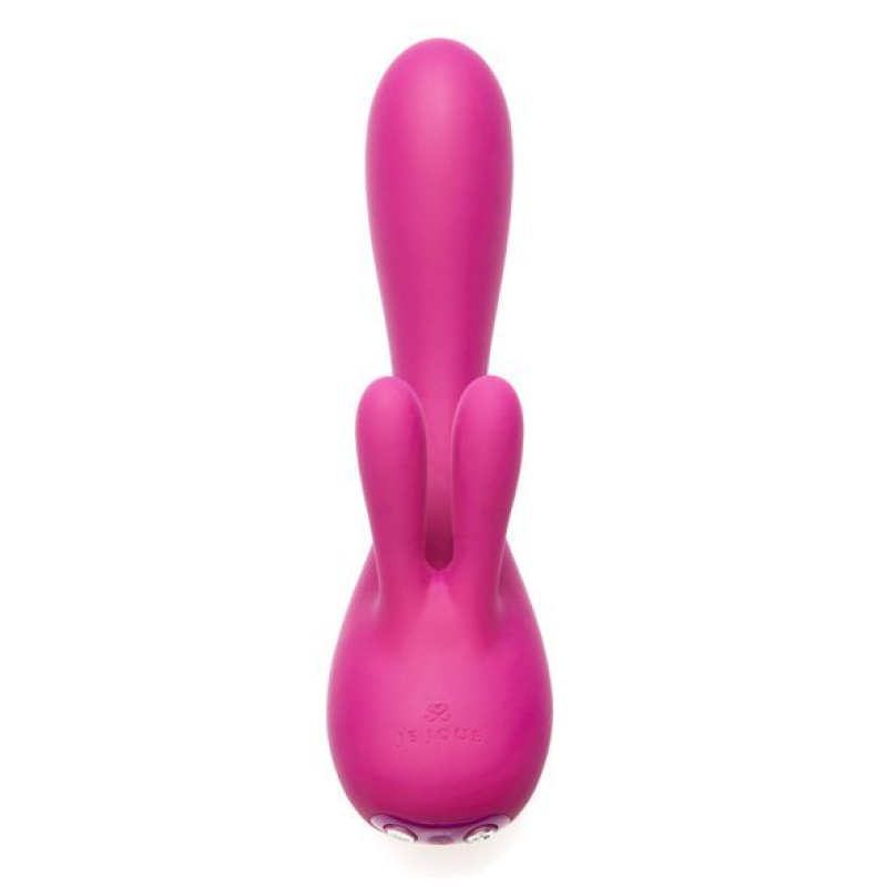 Вібратор-кролик Je Joue Fifi Fuchsia – 5 рівнів вібрації, 9 режимів пульсації, одночасна стимуляція точки G та клітора