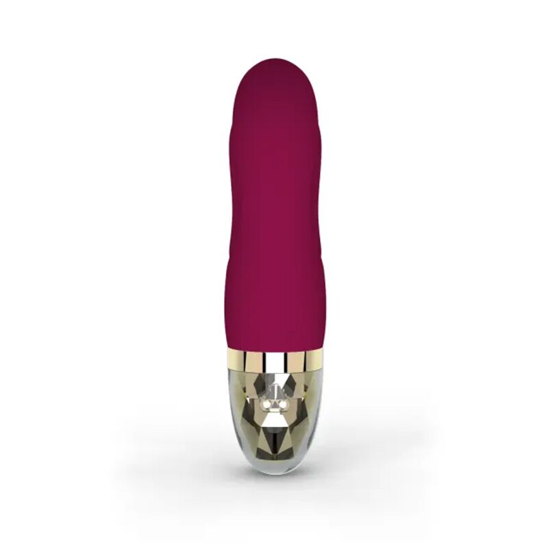 Вібратор-кролик – Mystim Hop Hop Bob Fuchsia – потужний мотор, 8 режимів + 5 рівнів інтенсивності, гнучкий стовбур