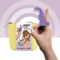 Вібратор на палець – FeelzToys Magic Finger Purple – розкішний силікон, потужний мотор