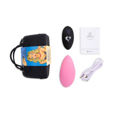 Вібратор у трусики – FeelzToys Panty Vibrator Pink – пульт, 6 режимів, сумочка