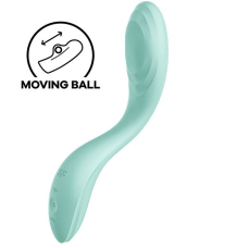 Вибратор с перлинной стимуляцией точки G – Satisfyer Rrrolling Pleasure Mint – 12 вибро-режимов, 7 скоростей