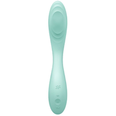Вибратор с перлинной стимуляцией точки G – Satisfyer Rrrolling Pleasure Mint – 12 вибро-режимов, 7 скоростей