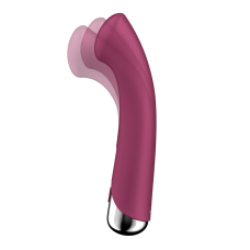 Вибратор с ротацией для точки G – Satisfyer Spinning G-Spot 1 Red – 12 виброрежимов, 5 настроек ротаций