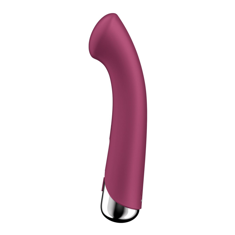 Вибратор с ротацией для точки G – Satisfyer Spinning G-Spot 1 Red – 12 виброрежимов, 5 настроек ротаций