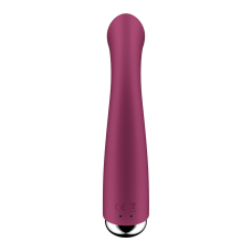 Вибратор с ротацией для точки G – Satisfyer Spinning G-Spot 1 Red – 12 виброрежимов, 5 настроек ротаций