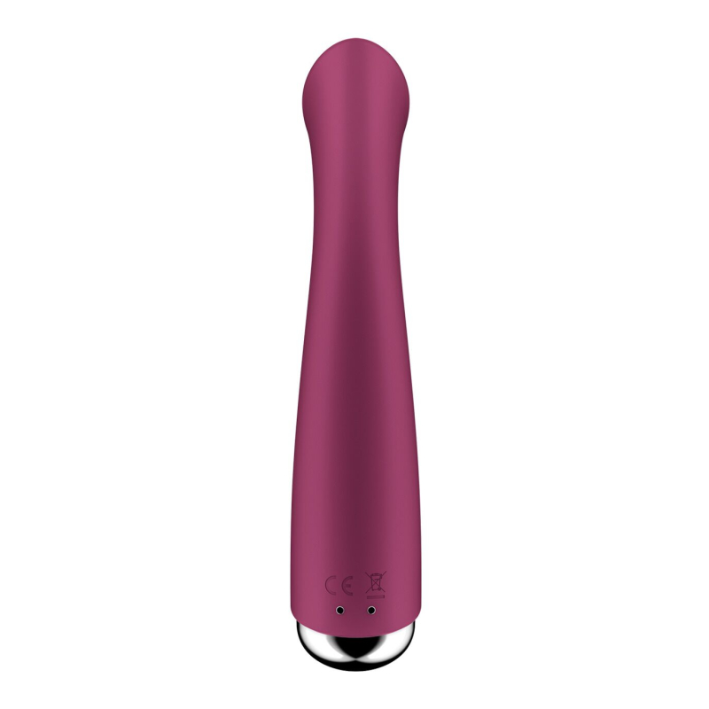 Вибратор с ротацией для точки G – Satisfyer Spinning G-Spot 1 Red – 12 виброрежимов, 5 настроек ротаций