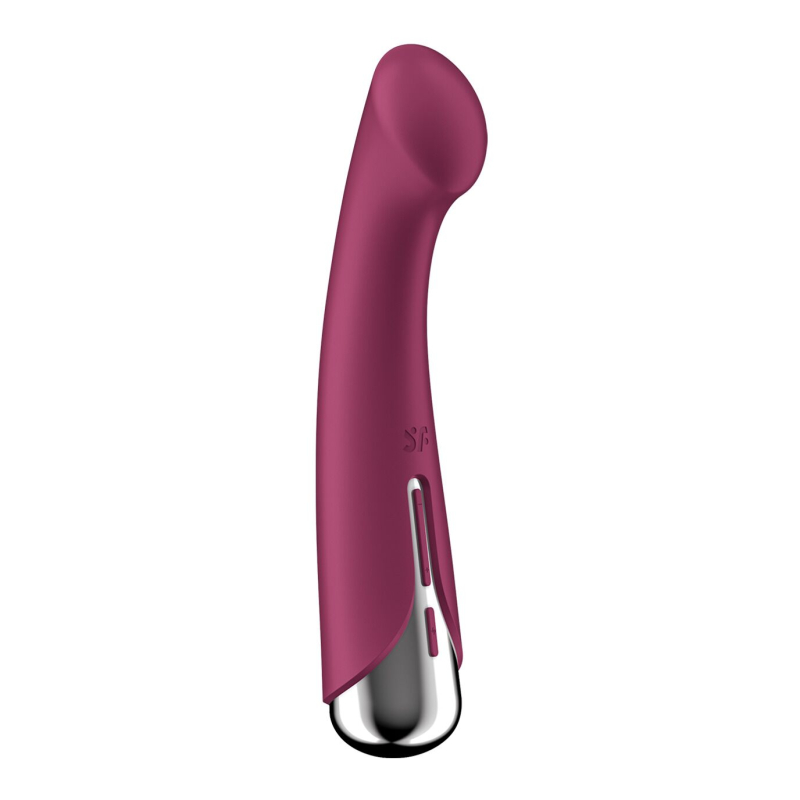 Вибратор с ротацией для точки G – Satisfyer Spinning G-Spot 1 Red – 12 виброрежимов, 5 настроек ротаций