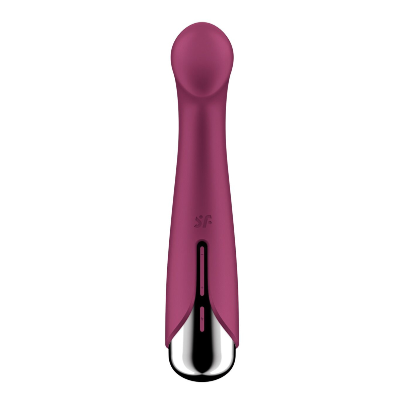 Вибратор с ротацией для точки G – Satisfyer Spinning G-Spot 1 Red – 12 виброрежимов, 5 настроек ротаций