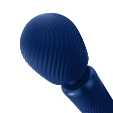 Вібромасажер – Fun Factory VIM Wand Midnight Blue – гнучка головка, багато режимів