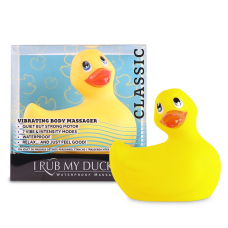 Вібромасажер Качечка – I Rub My Duckie Classic Yellow v2.0 – 7 режимів, водозахист