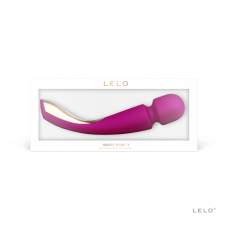 Вібромасажер середнього розміру – LELO Smart Wand 2 Medium Deep Rose – 10 унікальних вібро-режимів