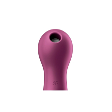 Вібромасажер з вакуумною стимуляцією – Satisfyer Lucky Libra – 11 рівнів вакууму, 12 режимів вібрації