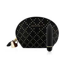 Вібропуля – RIANNE S Classique Vibe – 7 режимів, чохол-косметичка Stud Black