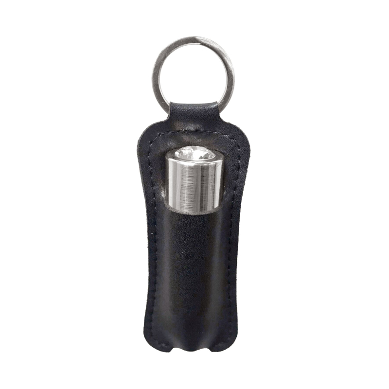 Вібропуля з чохлом-брелоком – PowerBullet First-Class Bullet Silver – 9 режимів вібрації, функція замка