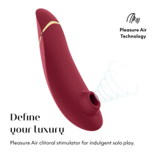 Womanizer Premium 2 Bordeaux – Вакуумний кліторальний стимулятор з функціями Autopilot, Smart Silence