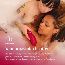 Womanizer Premium 2 Bordeaux – Вакуумний кліторальний стимулятор з функціями Autopilot, Smart Silence