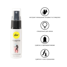 Збудливий спрей для жінок Pjur My Spray 20 мл з екстрактом алое, ефект поколювання