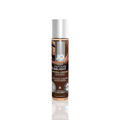 Смазка на водной основе JO H2O – Chocolate Delight (30 мл) без сахара, растительный глицерин