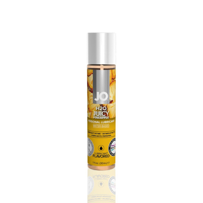 Змазка на водній основі JO H2O – Juicy Pineapple (30 мл) без цукру, рослинний гліцерин