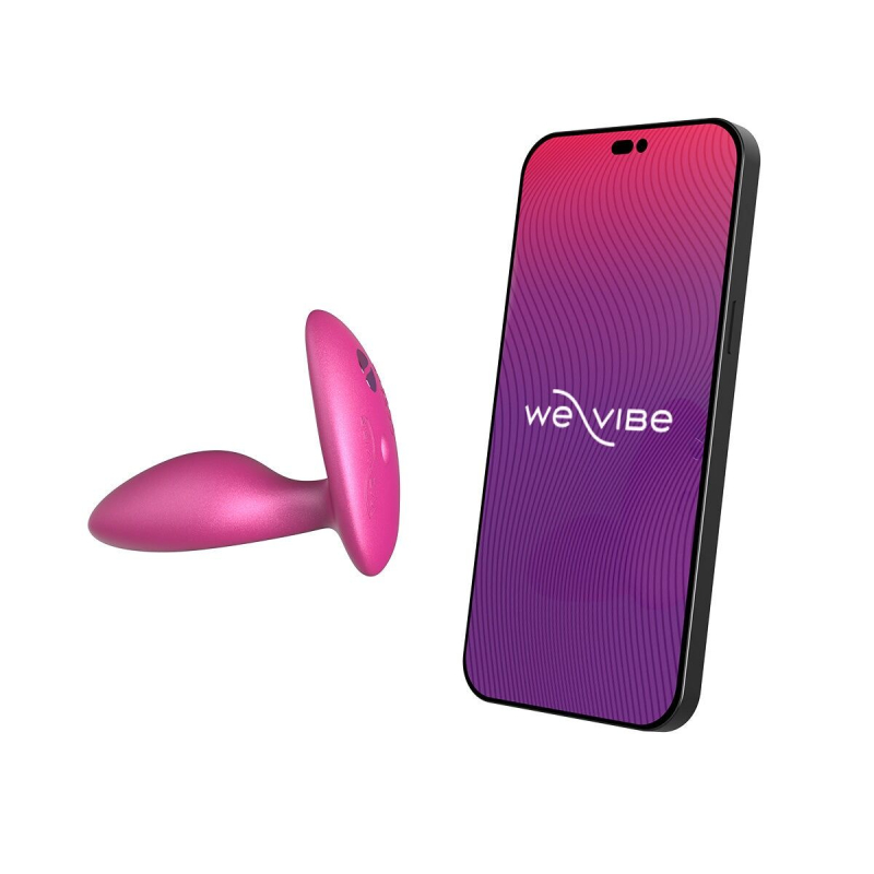 Анальная смарт-вибропробка We-Vibe Ditto+ Cosmic Pink с пультом ДК
