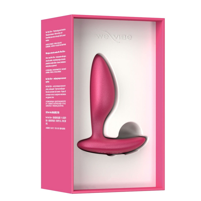 Анальная смарт-вибропробка We-Vibe Ditto+ Cosmic Pink с пультом ДК