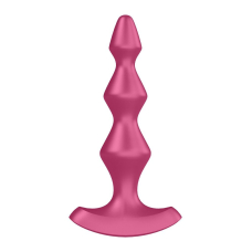 Анальний стимулятор-намистини з двома моторами Satisfyer Lolli-Plug 1 Berry
