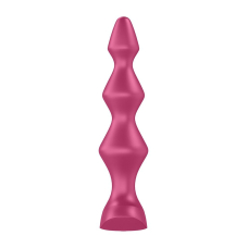 Анальний стимулятор-намистини з двома моторами Satisfyer Lolli-Plug 1 Berry