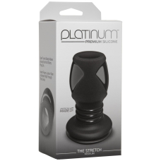 Анальний тунель Doc Johnson Platinum Premium Silicone – The Stretch – Medium – Black