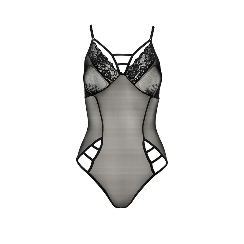 Боді Passion MELANIA BODY S/M, чорний колір