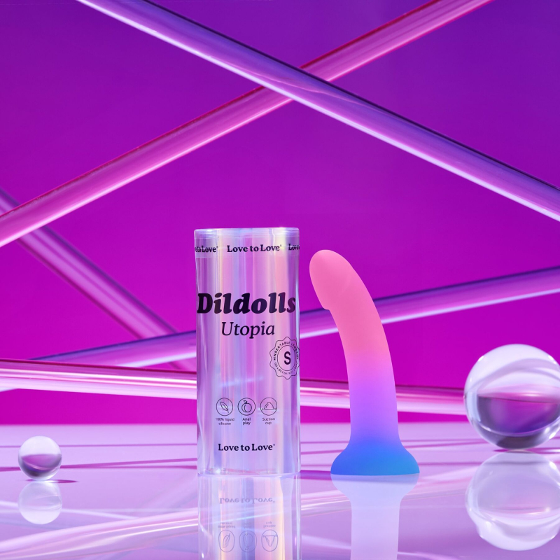 Дилдо на присосці Love To Love Dildolls Utopia S – ультрам’який, 13.5 см