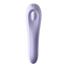 Дистанційний смарт вібратор + вакуумний стимулятор Satisfyer Dual Pleasure Mauve – керування з телефона на відстані