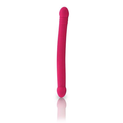 Великий двосторонній фалоімітатор Dorcel Real Double Do Magenta, довжина 42 см, діам. 4 см