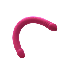 Великий двосторонній фалоімітатор Dorcel Real Double Do Magenta, довжина 42 см, діам. 4 см