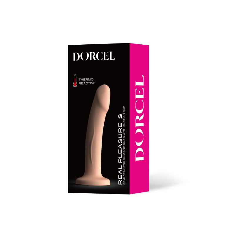 Фаллоимитатор на присоске – Dorcel Real Pleasure S Vanilla - длина 16 см