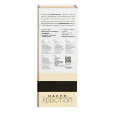 Фаллоимитатор Naked Addiction Dual Density Bendable Dildo Vanilla, длина 22.8 см, вибропуля в подарок