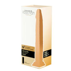 Фаллоимитатор Naked Addiction Dual Density Bendable Dildo Vanilla, длина 22.8 см, вибропуля в подарок