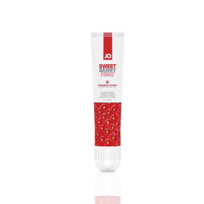 Гель для клитора JO Sweet Berry Heat (10 мл), для поцелуев, вибрация с разогревом