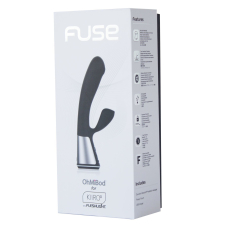 Інтерактивний вібратор-кролик – Ohmibod Fuse for Kiiroo Black – керування з телефона на відстані
