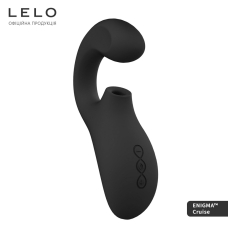 Кліторально-вагінальний звуковий стимулятор LELO Enigma Cruise Black