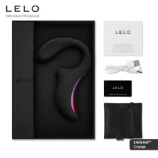 Кліторально-вагінальний звуковий стимулятор LELO Enigma Cruise Black