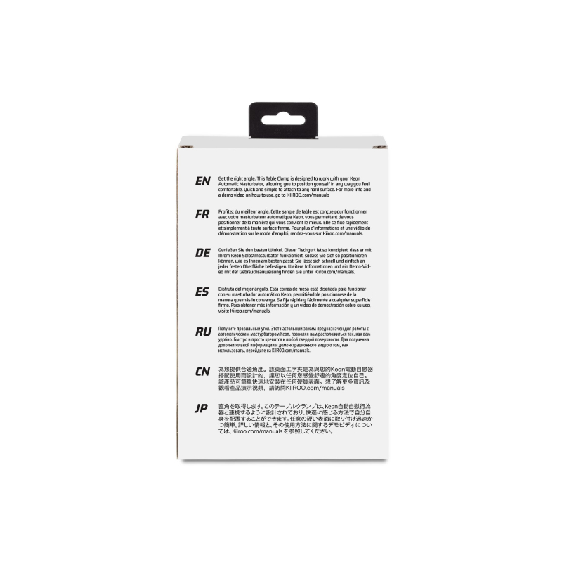 Крепление на стол для мастурбатора Kiiroo Keon Table Clamp с регулировкой угла наклона